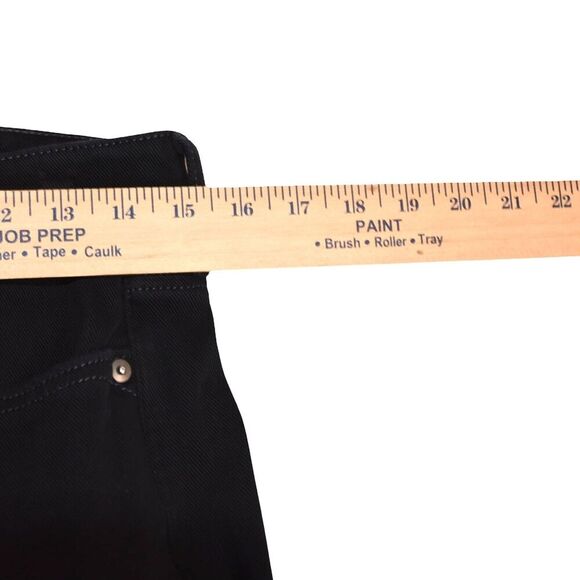 Black High-Rise Super Skinny Legging Jeans Size 29 5-Pocket Fit Minimal Stretch - Picture 6 of 10